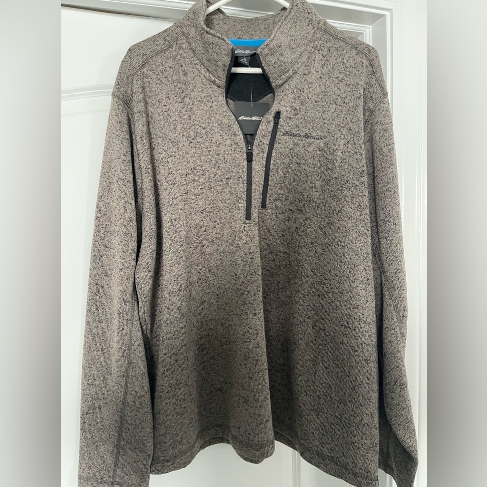 Eddie Bauer quarter zip sweatshirt